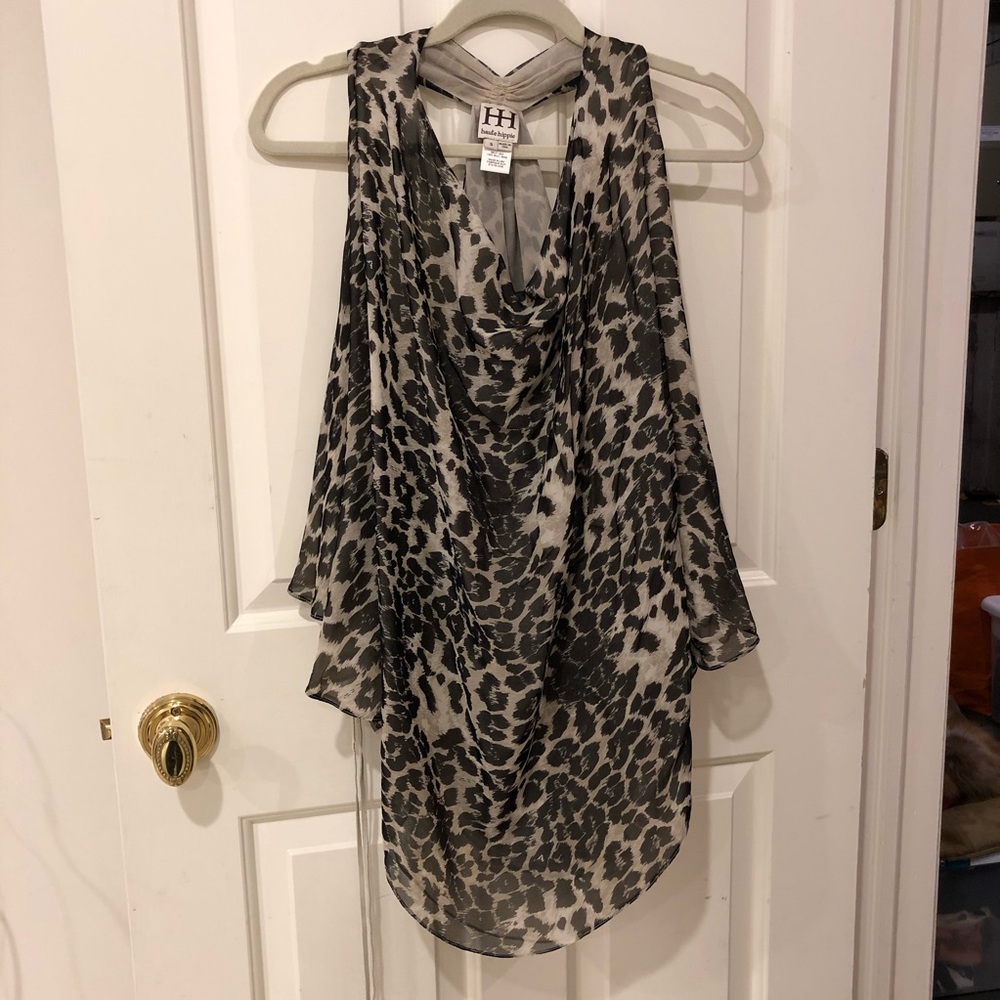 Haute Hippie Leopard Top